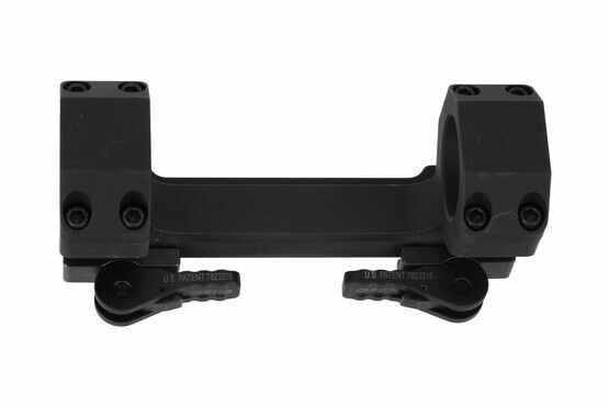ADM 30mm DELTA scope mount is perfect for rifles with monolithic receivers. Black anodized finish.